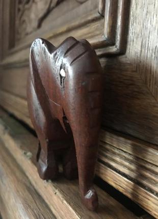 Слоник дерево вінтаж