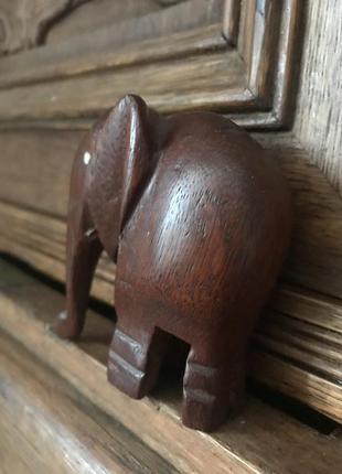 Слоник дерево вінтаж