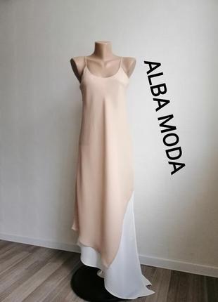 Платье длинное alba moda,р. 36,38,8,10,12,s,m