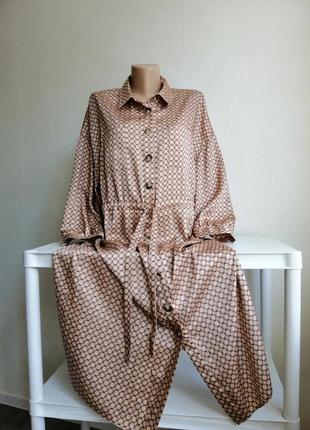 Платье рубашка длинное primark,р. 14,42,10,46,16,12,m, l,xl2 фото