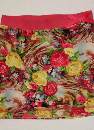 Велюровая юбка tom - du, 128 - 134 см1 фото