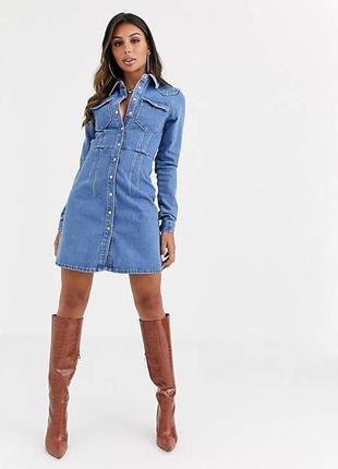 Платье asos из  джинса  asos1 фото