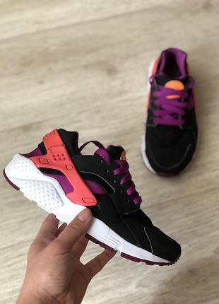 Кроссовки nike huarache оригинал! как новые 22,5 см