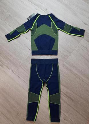 Комплект термобелья кофта термореглан + термолосины термобілизна crivit sports 86/92