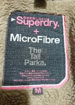 Стильна парка + microfibre superdry7 фото