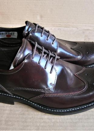 Туфлі ecco kenton 512014  оригінал натуральна лакована шкіра нові розмір 41