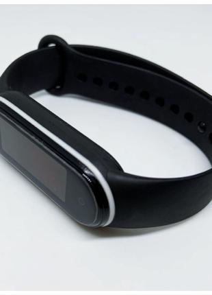 Силіконовий ремінець mi band 2 mi band 5 mi band 6 двоколірний ❤️👍 👫