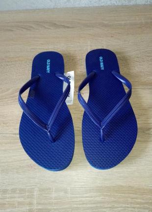 Женские вьетнамки old navy flip-flop , синие