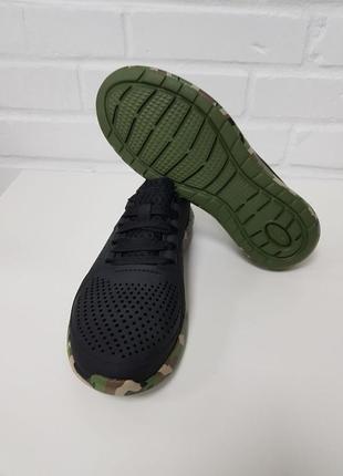 Кросівки сникеры crocs literide printed camo pacer, оригінал2 фото