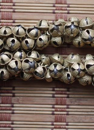 Колокольчики для танцев . гунгру диаметром 15мм . индия