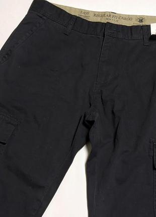 Easy карго штаны черные| 165-170 см3 фото