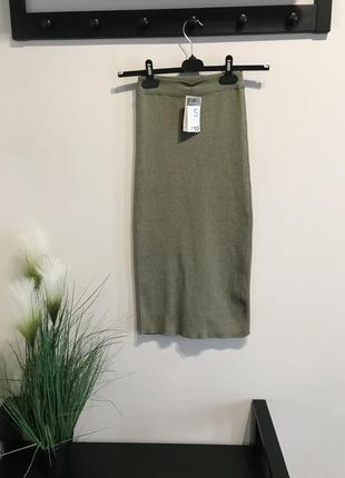 Спідниця олівець primark в рубчик