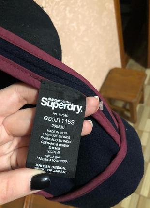 Шерстяное пальто superdry6 фото