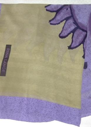 Шелковый оригинальный платок rena lange