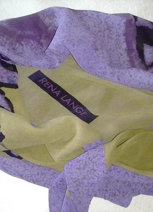 Шелковый оригинальный платок rena lange
