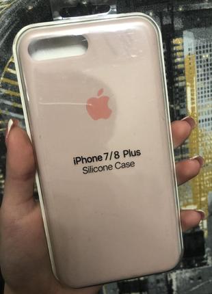 Силіконовий чохол iphone 7/8 +