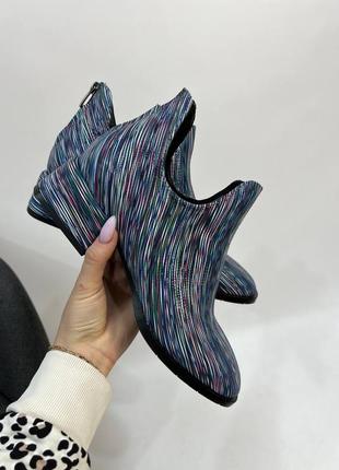 Необычного окраса ботильоны  3005 союзка 👯 кожа натуральная деми зима 36-41