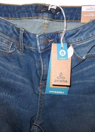 Джинси штани скінні слімс prana розмір 2, 26-274 фото