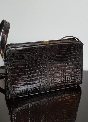 Zimmermann винтажная сумка из крокодила