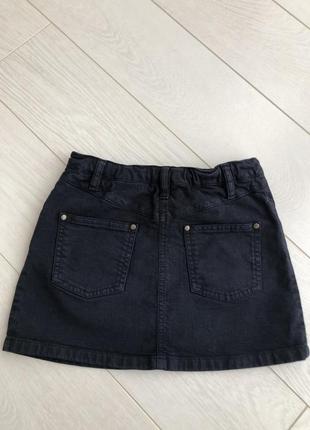 Джинсовая юбка burberry 128р на 8л 5
