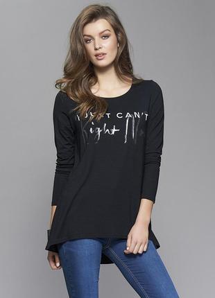 Туніка молодіжна parys zaps чорного кольору, колекція осінь-зима