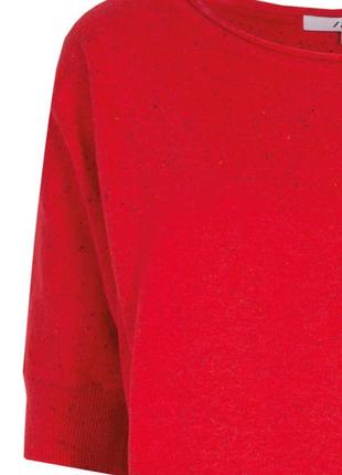 Платье вязаное трикотажное salme zaps красного цвета. коллекция весна-лето4 фото