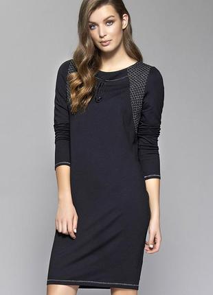 Женское платье sini zaps черного цвета. размер s1 фото
