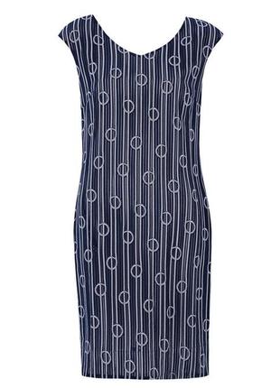 Zaps платье kendal темно-синего цвета. коллекция весна-лето 20213 фото