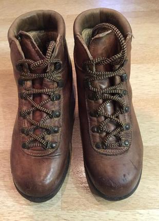 38scarвинтажные кожаные сапоги scarpa asolo itалия 38(37)24