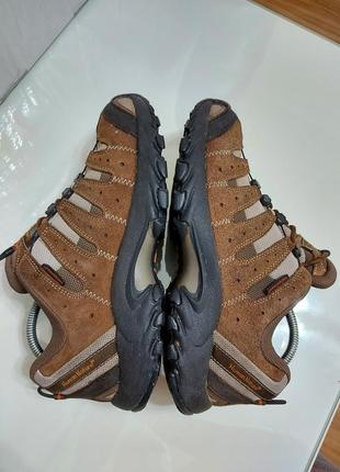 Кожаные крепкие непромокаемые оригинальные ботинки human nature р. 40 (26 см) унисекс6 фото