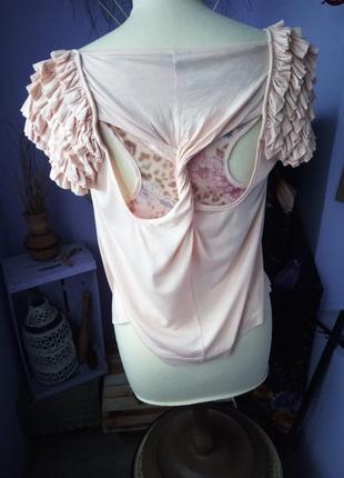 Блуза с большими плечами р 48 греция винтаж4 фото