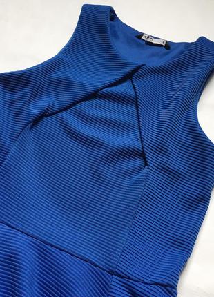 Сукня сонце miso красивого яскраво синього кольору3 фото