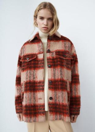 Куртка рубашка zara