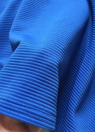 Сукня сонце miso красивого яскраво синього кольору4 фото