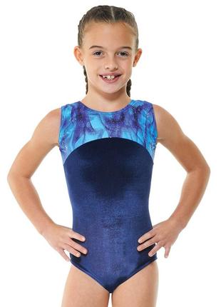 Tappers & pointers  вельветовый гимнастический купальник  р. 2- на 8 лет