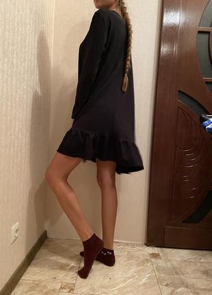 Sale❗️платье чёрное короткое 3