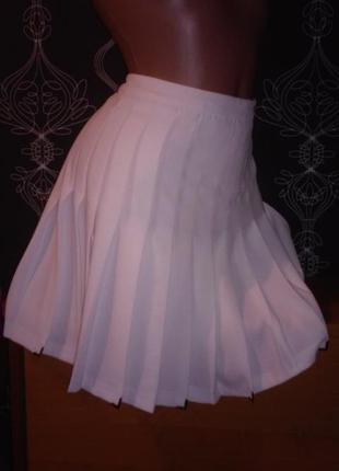 Белая юбка от  зара.3 фото