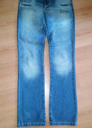 Шикарные потертые джинсы на девушку  от carbono2 фото