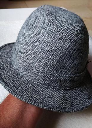 Шляпа эске st. michael. англия.100% шерсть класса люкс. твидовая. унисекс5 фото