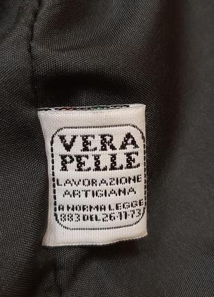 Куртка косуха,кожанка ,натуральная кожа ,vera pelle italy10 фото