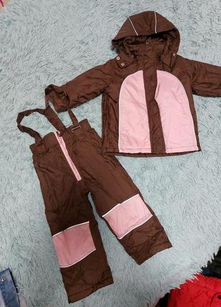 Комбез b.p.c girl ronprix collectios куртка штаны р 92( 1.5-2года