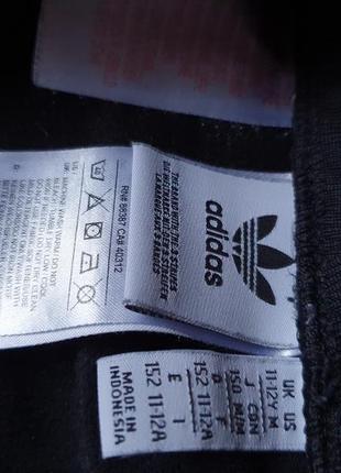 Шорты с полосками adidas girls 3 stripes shorts ор-л 11-12л6 фото