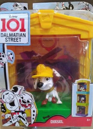Ігровий набір mattel disney 101 далматинець - дизель з розплідника.