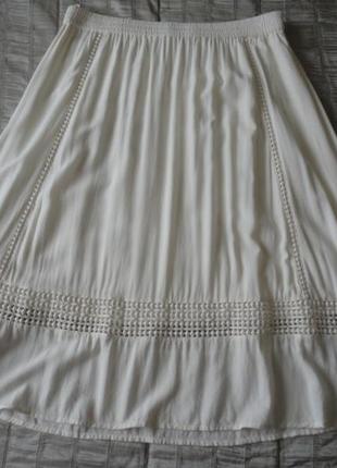 Шикарная летняя юбка с прошвой  yessica2 фото