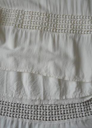 Шикарная летняя юбка с прошвой  yessica4 фото