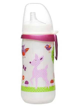 Поїльник з м'яким носиком 330 мл first cup nip 35050