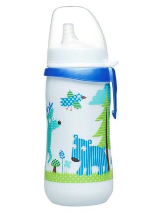 Поїльник з м'яким носиком 330 мл first cup nip 35050