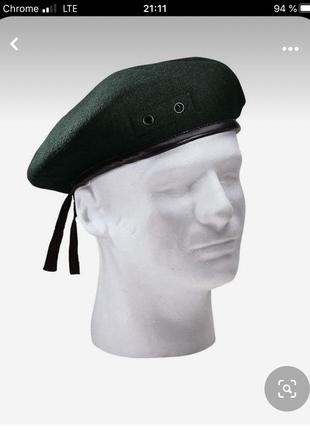 Kangol берет скаута мілітарі вінтаж