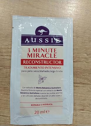 Бальзам для волосся aussie 3 minute miracle reconstructor