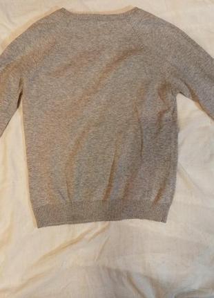 Серый пуловер zara1 фото